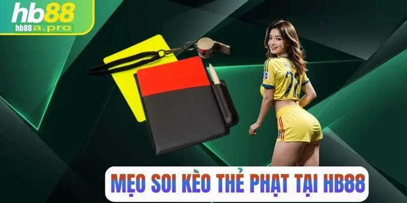 Mẹo soi kèo thẻ phạt từ cao thủ tại HB88